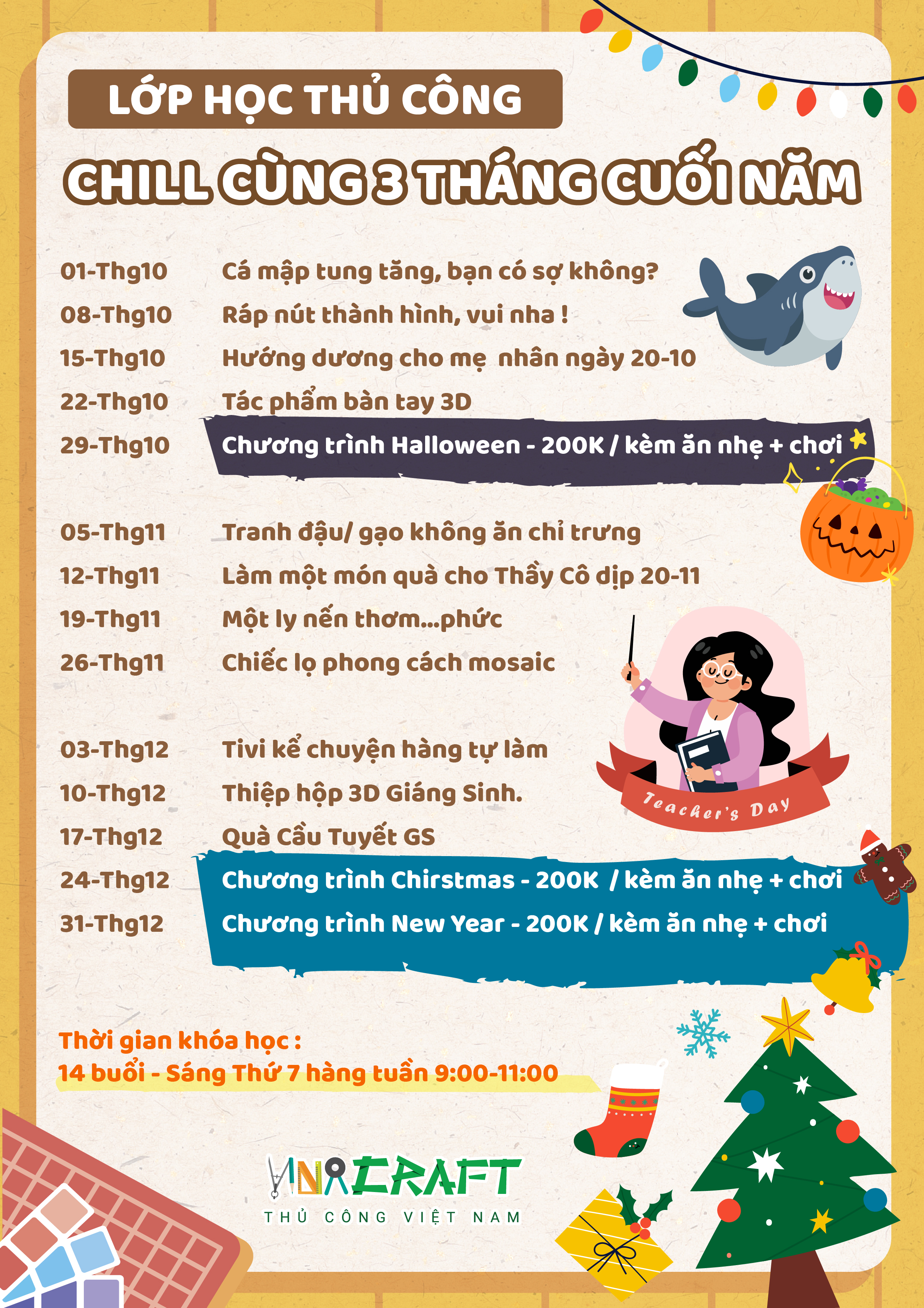 Lớp Học Thủ Công 